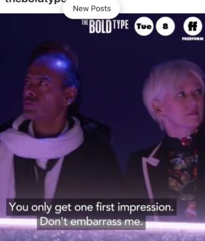 Joanna Coles Instagram - Loved my cameo in next week’s rollercoaster of a finale of @theboldtypetv #somuchfun!