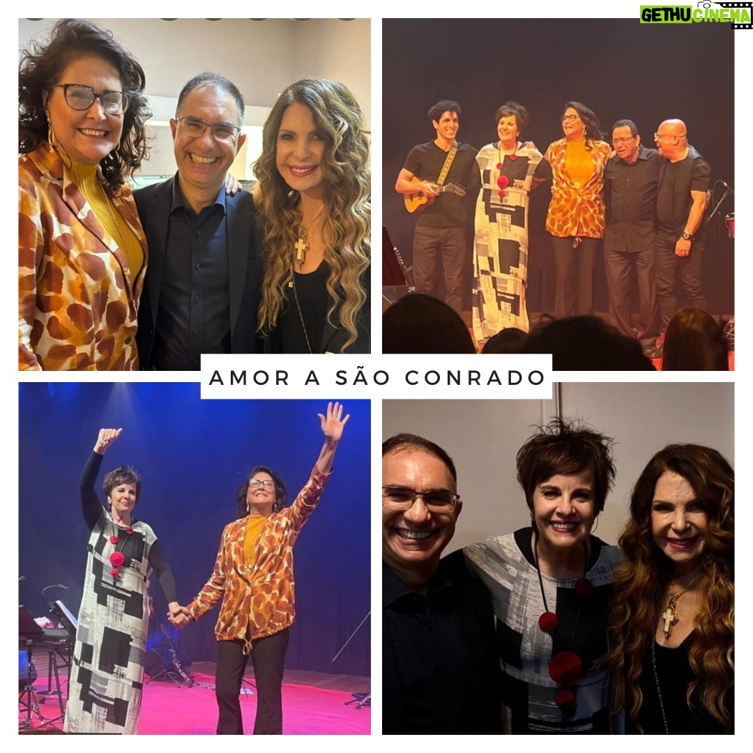 Joanna Instagram - Obrigada a todos que contribuiram para que este momento se concretizasse. 🌹 Foi maravilhoso o show em prol da Paróquia de São Conrado. #show #leilapinheiro #joanna #cantorajoanna #saoconrado #saoconradorj #teatro #canções