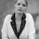 Joanna Kulig Instagram – @chanelofficial x @voguegermany by @virgile.guinard