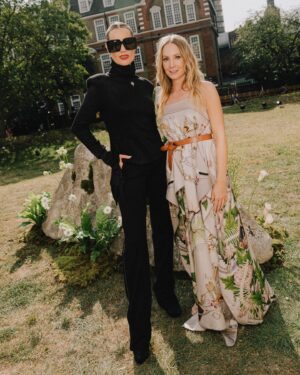 Joanne Froggatt Instagram - Thank you to @mithridate.official for the most wonderful morning viewing this magical collection. X