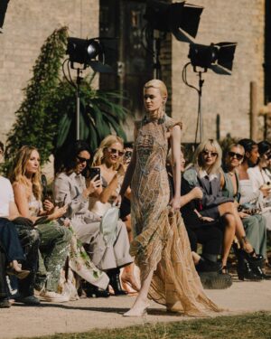 Joanne Froggatt Instagram - Thank you to @mithridate.official for the most wonderful morning viewing this magical collection. X