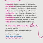 Joanne Froggatt Instagram – This #IWD, will you join @Plan_UK in demanding a world where we are all equal?
Girls’ lives are still defined by inequality. 

Girls still don’t feel safe. 

Girls still aren’t free to be themselves and make choices about their futures. 

Girls still aren’t valued. 

This International Women’s Day, let’s stand together demanding more, demanding better #UntilWeAreAllEqual

Visit their link in bio or search “Plan UK act for girls’ rights” to find out more. 🙏