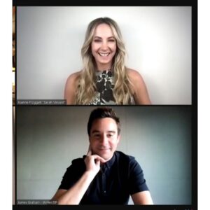 Joanne Froggatt Instagram - Virtual TCA for SHERWOOD this week. Airing soon on @britboxtv in the US and Canada. ❤️