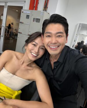 Joanne Peh Instagram - Serendipitous encounters, all in one day. So good to see familiar faces. Feels like home. 😊