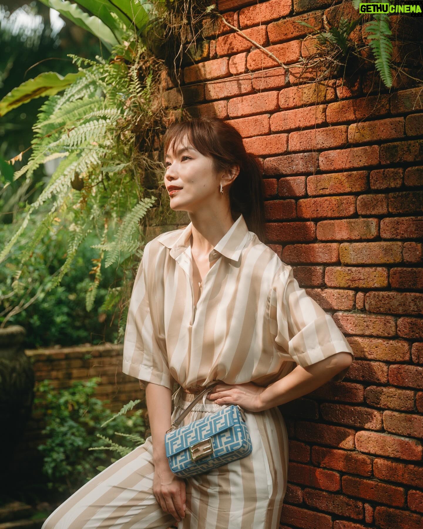 Joanne Peh Instagram - Off for my summer adventure with @fendi! Enjoying a slow week, connecting with myself, before things pick up again! #Fendi #FendiSummer2024 #FendiBaguette