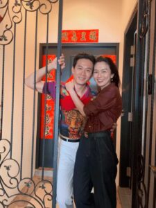 Joanne Peh Instagram - For the 3 months @qiyuwu was shooting 《那一年的除夕夜》, I saw him come home exhausted, with hardly much energy left to talk. Sometimes, his voice is hoarse, his eyes red, and I knew it must have been an emotional day. And so I got down to reading his scripts in the day while he was gone. As I flipped the pages, they read like your typical Mediacorp scripts — except his character was in every scene. Sometimes, both of them appear in the same scene. Filming this was going to be gruelling physically, but the emotional work? That’s something not written. And so I watched the magic he created on screen with the role. My heart aches along with him as he sits alone in the living room, pulls down the VR glasses and tears up. His emotions tugged me along through the screen. It’s been a long time since I watched an actor on local TV perform with such authenticity. As an actress, I know what he did was not an easy thing to do. And especially because I’m so familiar with the production process and everything that could interfere with the actor’s delivery. Preserving authenticity in every moment when scenes are shot out of sequence puts an actor’s calibre to the test. And so this is why this role is demanding. The unseen emotional work is heavier than any he has done. Even when he’s tired, on days he’s unwell, he pushes through. And his character shines so perfectly imperfect. As a fellow professional, I have great respect for him and so much admiration for his craft. In fact, I think he will shine like a gem on the global stage and bring to light a different type of Asian acting that the rest of the world has yet to see. As his wife, I am proud of his commitment and dedication, the encouraging messages from friends and fans, positive reviews from media practitioners and good feedback from the general public. He deserves every one of it. On the 7th day of Chinese New Year, let “Once Upon a New Year’s Eve” 《那一年的除夕夜》remind us of what should matter in our lives. #人日 Last episode tonight on Channel 8, 9pm or catch all of it on meWatch.