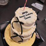 Joanne Peh Instagram - Feeling incredibly grateful for the thoughtful gestures, delicious food, and the beautiful cake. Each extra candle on the cake grants me another wish, and I’m sending one out to everyone celebrating with me: May you all bathe in the sparkle and light, too! Here’s to shared moments and bright wishes. ✨🎂 #GratefulHeart #BirthdayJoy