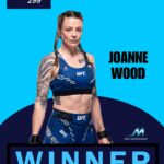 Joanne Wood Instagram – #UFC299 Results: Joanne Wood defeated Maryna Moroz by split decision. (29-28 28-29 29-28) 

#UFC #MMA #WMMA