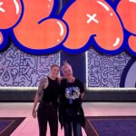 Joanne Wood Instagram - We had so much fun @play_playground .. l hit the bullseye @jeanettecalderwood grannied everyone at the the races and I even got to accidentally spin n back fist someone (still got it 😏😉😂) thank you @dannyrube @morganturken ❤️🥳 #play #playplaygroundlasvegas