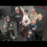 Joanne Wood Instagram - Fun time on the ice until I got into a fight with a dad..then it was back to business 😉😂🔥 #iceicebaby #retirementsomuchroomforactivities