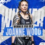 Joanne Wood Instagram - WINNER! In the final fight of her career @badmofo_jojo got a split decision victory in a wonderful fight at #UFC299! Way to go out JoJo! #RubySE