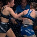 Joanne Wood Instagram - Joanne Wood’s spinning backfist was clean 👀 Wood retired from MMA on top, securing the split decision win at #UFC299 💪