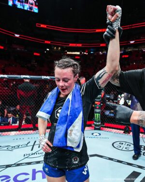Joanne Wood Instagram - Joanne Wood calls it a career, going out on a win at #UFC299