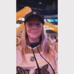 Joanne Wood Instagram - Bitter sweet hockey game last night..going up against Mavs step dad and the Canucks but what a game! We finally got to rock our new Christmas jerseys…still not a fan of the mustard colour though 🙄 @bigwoodmma702 😂🤷‍♀️ #goknightsgo #teamwood #gorickgo