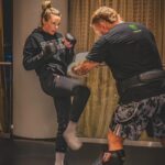 Joanne Wood Instagram – Currently 🔥 weight cutting is the most hard part of this sport 🫣 we are with you Jojo ✊🏴󠁧󠁢󠁳󠁣󠁴󠁿🏴󠁧󠁢󠁳󠁣󠁴󠁿🏴󠁧󠁢󠁳󠁣󠁴󠁿 @badmofo_jojo @bigwoodmma702 @ramonacarla #teamsyndicate #ufc299