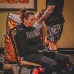 Joanne Wood Instagram – Currently 🔥 weight cutting is the most hard part of this sport 🫣 we are with you Jojo ✊🏴󠁧󠁢󠁳󠁣󠁴󠁿🏴󠁧󠁢󠁳󠁣󠁴󠁿🏴󠁧󠁢󠁳󠁣󠁴󠁿 @badmofo_jojo @bigwoodmma702 @ramonacarla #teamsyndicate #ufc299