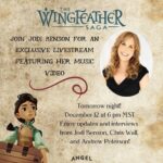 Jodi Benson Instagram – There’s a little bit of magic in Nia’s music, and none of it would be possible without Jodi Benson. Watch her new music video and get exclusive updates during tomorrow night’s livestream available at http://angel.com/wingfeather! #WingfeatherSaga #MusicVideo #WingfeatherMusic