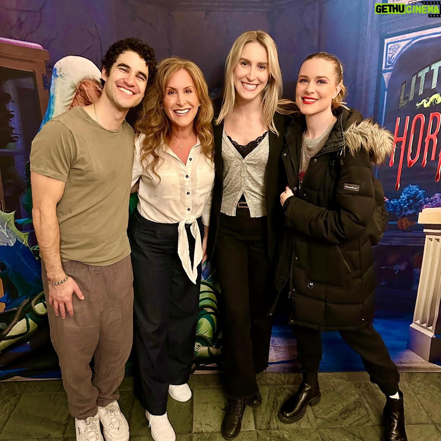 Jodi Benson Instagram - 🍎NYC with my girl❤️absolutely loved every minute. 5 musicals in 4 days. so fun! grateful for such amazing family & friends! congratulations Darren & Evan Rachel Wood on your brilliant performances in @littleshopnyc I walked into @dramabookshop and almost squealed out loud to see my book “in the wild” next to the legendary @barbrastreisand 🌟what a thrill! thank you Delaney for such a great week❤️I love you ❤️thank you Darren, Lauren, Matt & Kat, Uncle Timmy, Spence, Alli, Colin, Alex & Aunt Kathy for your love & friendship