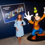 Jodi Benson Instagram – I was so honored to celebrate the Premiere Opening of our @disney100exhibit in Chicago🩵
Thank you to all the amazing creatives at @disneyd23 and @disney100exhibit for their heart, passion & hard work in accomplishing such an incredible exhibition for us all to enjoy! 
Don’t miss this beautiful experience in Chicago now thru Spring 2024🌟

hair/makeup: @kashafierce thank you so much💄