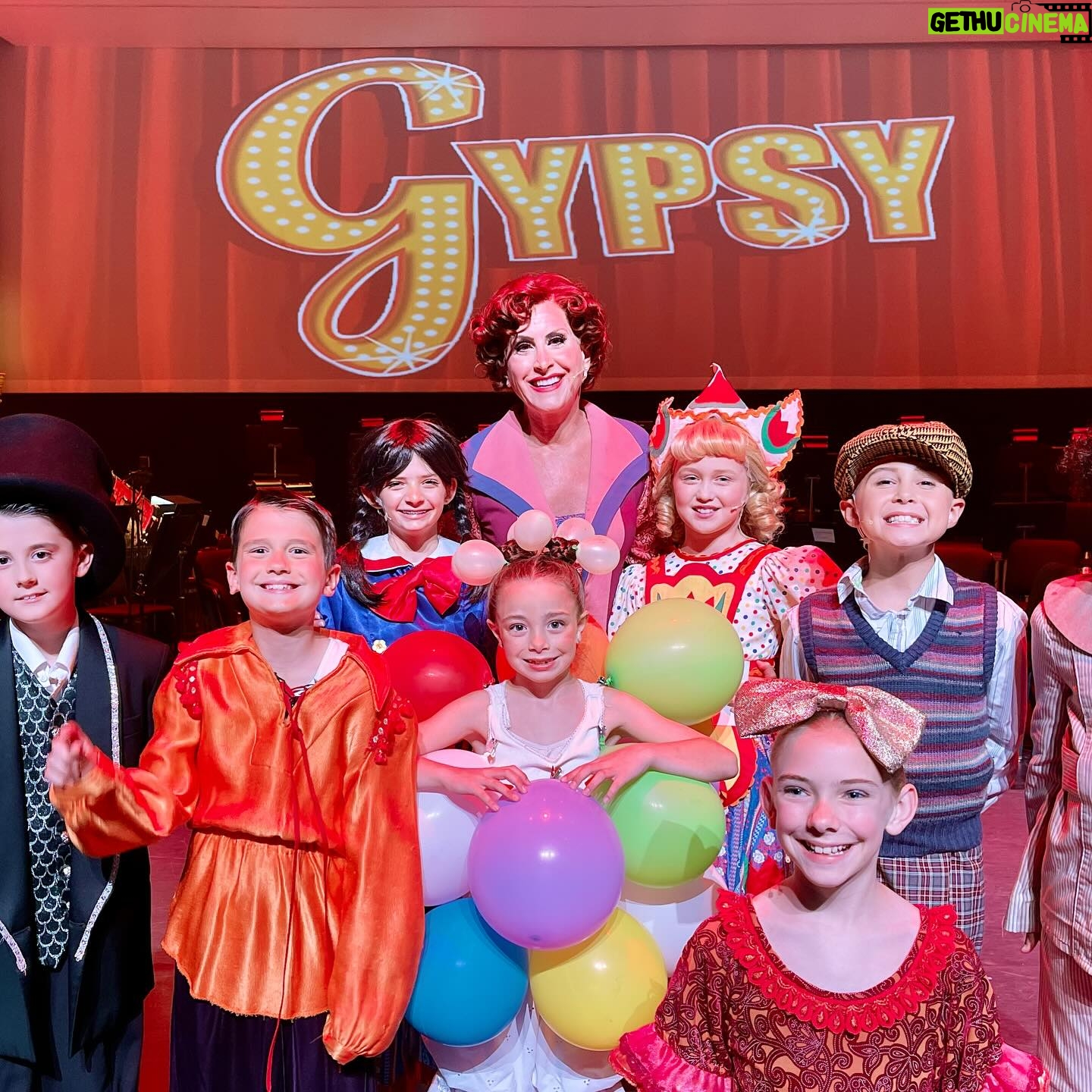 Jodi Benson Instagram - Can’t believe this was a year ago! So honored to have shared the stage with my brilliant daughter in “Gypsy”🌹& so grateful for our talented cast & creative team. Mama Rose & Louise🌹an incredible experience that I’ll cherish forever!❤️ @delaneyybenson