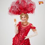 Jodi Benson Instagram - Everything concerns Dolly Levi! Here’s your first look at @jodi.benson in costume for @encorecentral's upcoming production of Hello, Dolly! Learn more about the production at the link in our bio.