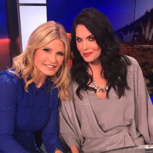 Jodi Lyn O'Keefe Instagram - Thank you for having me on the show this morning @ktla5news Had so much fun talking about #hitthefloor #season4 #lioneldavenport #bosslady #devilsnation #riseup #devilgirls