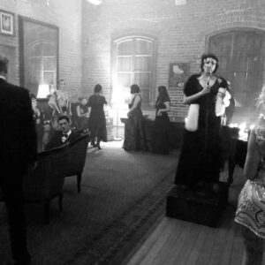 Jodi Lyn O'Keefe Instagram - #Repost @douglasl with @get_repost
・・・
Beautiful evening @nuitblancheshow with stone cold fox @jodilok  Held at the Spanish deco masterpiece @carondelethouse Nuit Blanche is an immersive supper club that pays homage to 1920’s Parisian cabaret.  Black tie dress code enforced (which we 🖤) The evening is a veritable feast for the senses.  White glove cocktails, scantily clad showgirls, torch singers, a decadent feast and nimble butlers make for a fantastic evening in Los Angeles.  #nuitblanche#losangeles#carondolethouse#supperclub#immersive#jodilynokeefe#cabaret