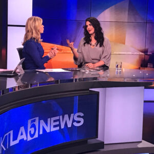 Jodi Lyn O'Keefe Instagram - Thank you for having me on the show this morning @ktla5news Had so much fun talking about #hitthefloor #season4 #lioneldavenport #bosslady #devilsnation #riseup #devilgirls