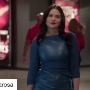 Jodi Lyn O'Keefe Instagram - #Repost @jameslarosa with @get_repost
・・・
Mood. #HitTheFloor S4