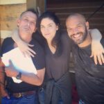 Jodi Lyn O’Keefe Instagram – Reunited with my boys @robert_knepperofficial and @amaurynolasco We are doing more laughing than rehearsing #bleed #bigscreen