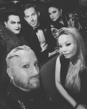 Jodi Lyn O'Keefe Instagram - Yesterday was a Valentine’s Day to remember. At the Orpheum Theater to see @ditavonteese and her amazing show. As seen with a small portion of our chosen family.