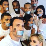 Jodi Lyn O'Keefe Instagram - #hitthefloor #noh8campaign this is who we are. No hate. Just love.
