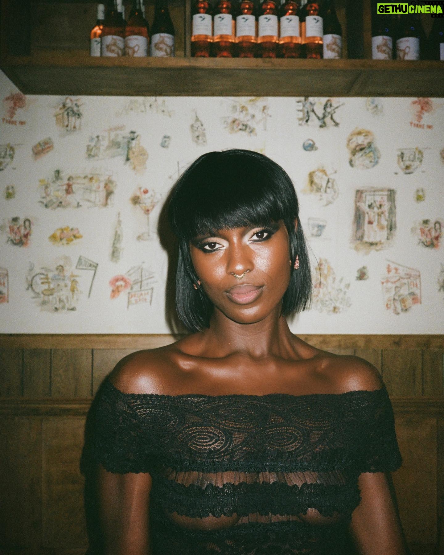 Jodie Turner-Smith Instagram - ✨birthday baby✨ @yaelquint look 1: vintage Christian Lacroix dress from @archivevintage jewellery by @maisonspoiled & @jacobandco shoes and bag @gucci look 2: vintage John Galliano dress vintage Christian Dior sheer robe from @archivevintage jewellery @maisonspoiled @ @jacobandco shoes @gucci photos: @emjbhe