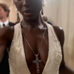 Jodie Turner-Smith Instagram - this met gala was a very special one for me… my first stepping out on my own. i had many thoughts after reading the short story that the theme was based on… but what i took away from it was a desire to represent both the power of nature and the delicacy of it. in nature, death is both an ending *and* a beginning. when you prune away that which is dead, new buds are free to grow. fitting, then, that the dress #DanielLee designed for me, full of english flowers, was deliberately bridal. white, representing a rebirth. a clean start. a recommitment to the most important relationship i will ever have, the relationship from which all others grow: my relationship with myself. it is through loving and honouring myself that i am able to love and honour my daughter, and teach her to do the same. i am ever changing, ever growing, always beginning… and FREE, to love better, stronger, more fiercely and fearlessly than i ever have 💞 THANK YOU ENDLESSLY, @burberry, for your support and your creativity and your love. can’t wait to see what’s next…!!!!!
