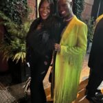 Jodie Turner-Smith Instagram - took the tiniest break from the grid to hop over to nyc and support my @gucci family for their latest store opening during nyfw… and i got to wear one of my favourite looks from the runway 🤑🌱🐉💚🧪🪲