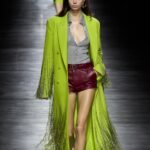 Jodie Turner-Smith Instagram - took the tiniest break from the grid to hop over to nyc and support my @gucci family for their latest store opening during nyfw… and i got to wear one of my favourite looks from the runway 🤑🌱🐉💚🧪🪲