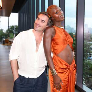 Jodie Turner-Smith Instagram - was such a pleasure to pop over to @genesishousenyc to support the launch of the first-ever CFDA | Genesis House: AAPI Design   Innovation Grant! i am proud to use my platform to champion diverse voices and emerging talent. looking forward to what comes next. thank you @cfda @genesishousenyc ✨🧡🧡🧡✨ (also, shout-out to incredible executive chef losa yi (@chef_loza_e) for the delicious, thoughtfully prepared korean deliciousness that i stuffed my face with all night long 😻… slide for a look at all the food and slide all the way to the end for a look at my unfiltered/unedited/not so damn shiny as i was by the time i arrived at the event glam 💋) #genesishouse #CFDAgenesis