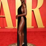 Jodie Turner-Smith Instagram - moisturised . blessed . highly favoured . 🖤🍫🍯🤎 this gown has made its way to the top of my list as my favourite i have ever worn!!! thank you @sabatods and the entire team over @gucci for making me feel so sexy and so SUPPORTED. i love you guys forever!!!! thank you to my love @charlottetilbury for sending @kelechisart to touch my face and give me the most incredible @charlottetilburyskincare chocolate beat!!!!!!!! my angel @marcialuvlocks, the hair was everything and so are you!!! & of course, to my boys @waymanandmicah LET’S NEVER STOP ❤️‍🔥❤️‍🔥❤️‍🔥🥹🥹🥹 full of gratitude for this life and for the opportunity to be in rooms like this and have experiences like these. in case you couldn’t tell— i am having so much fun!!! #HappyToBeHere