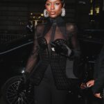 Jodie Turner-Smith Instagram - honoured to have been asked to be present for you at the parsons benefit @olivier_rousteing ❤️‍🔥 you truly are a #WonderBoy 🥹😻💋 (and yes, the outfit was so nice i had to post it 5x)
