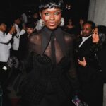 Jodie Turner-Smith Instagram - honoured to have been asked to be present for you at the parsons benefit @olivier_rousteing ❤️‍🔥 you truly are a #WonderBoy 🥹😻💋 (and yes, the outfit was so nice i had to post it 5x)