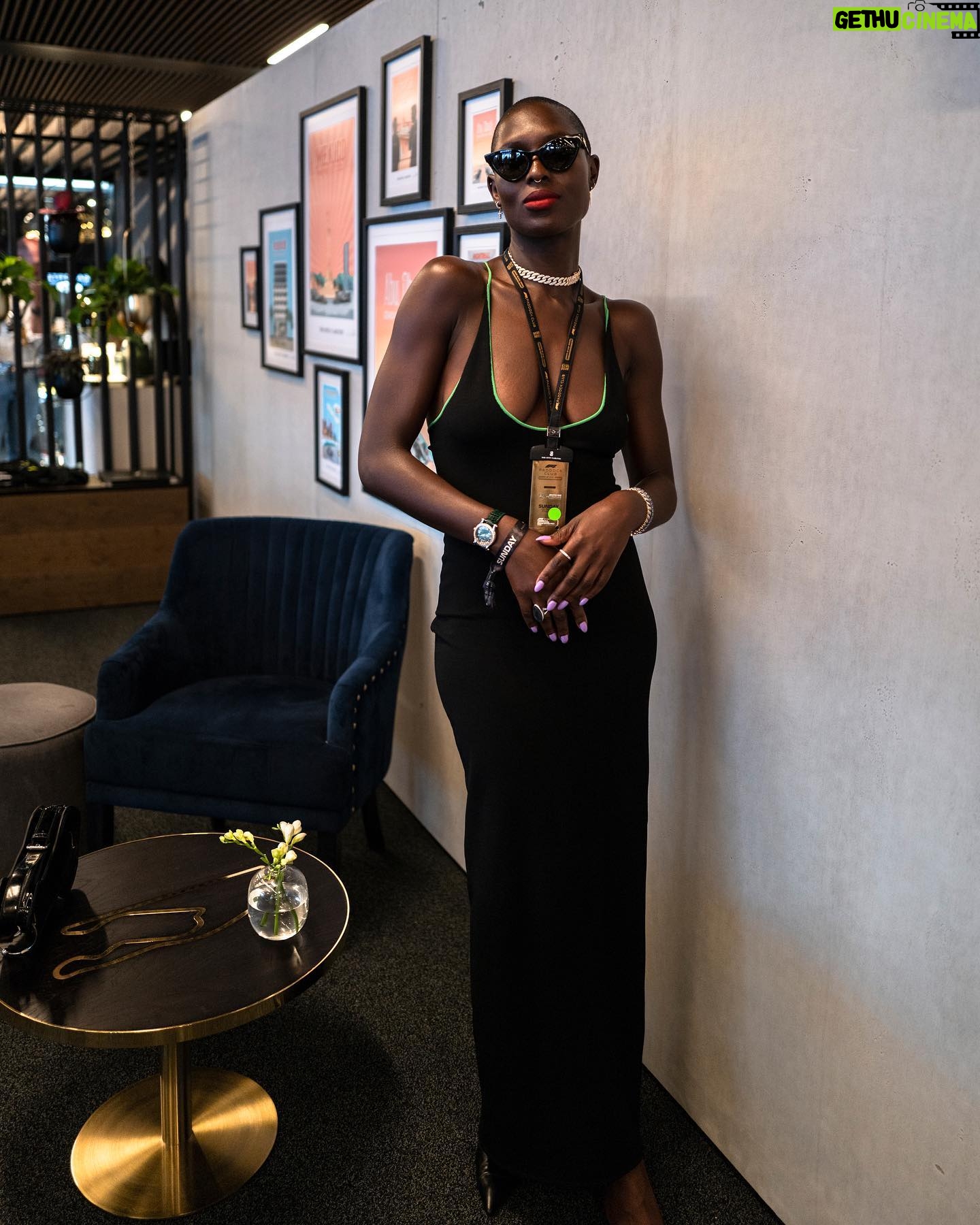 Jodie Turner-Smith Instagram - thank you so much @ritzcarltonsouthbeach for hosting my brother and me at our very first formula one race! so much respect for these drivers and the courage, athleticism, & intelligence that’s required to compete in these races!!! and special thanks to @mercedesamgf1 and my favourite driver, the legendary @lewishamilton ❤️🔥 im officially an f1 girl now— see you in vegas, @ritzcarlton?! #RCMemories #RitzCarlton