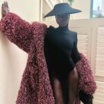 Jodie Turner-Smith Instagram - very grateful to @olivier_rousteing for always supporting me from afar… and it was such a pleasure to come to one of my favourite cities to support YOU up close and personal— right beneath the eiffel tower 😻 congratulations on an incredible @balmain ss24 show & thank you for having me ❤️‍🔥❤️‍🔥❤️‍🔥❤️‍🔥❤️‍🔥❤️‍🔥