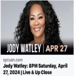 Jody Watley Instagram - Join me for this very special Saturday night experience April 27 at one of my favorite venues and locations. I’ll be performing your favorites, celebrating the 35th anniversary of my second album “Larger Than Life” and beyond!@sycuan_casinoresort ✨ #jodywatley #livemusic #weekendvibes #saturdaynight