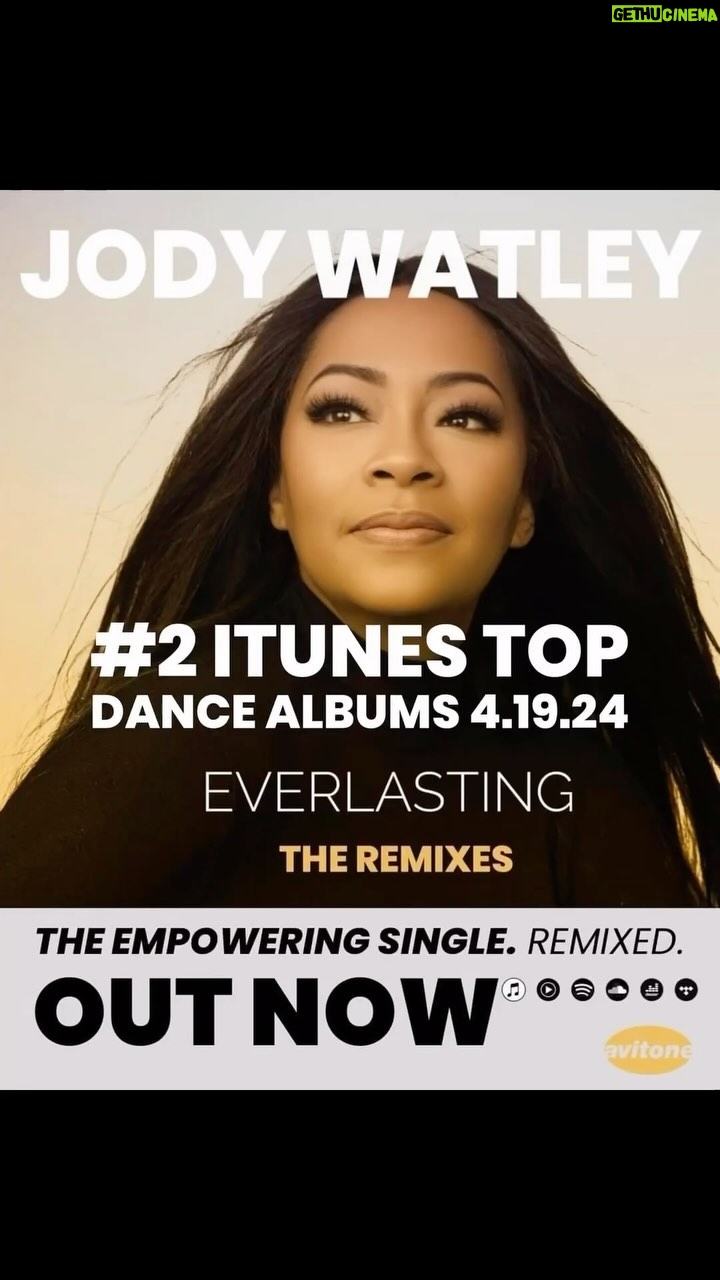 Jody Watley Instagram - Happy Monday ☀️✨😄Thank you for downloading and streaming my newest release “EVERLASTING- The Remixes” #2 iTunes Top Albums 4.19.24 🥰🎵🎶🎧💃🏾🕺🏻👯🪩 The legendary Quentin Harris @qlharris29 leads the charge with his BSF Re-Production, remixing the track with his signature musical touch. The “Everlasting” remix set also features an electro pop rework by French newcomer Slowz, a deep house favorite by NYC’s The Illustrious Blacks & Amara Jaguar ; a funky UK rave up by John “J-C” Carr and Gianpeiero XP’s anthemic Italo-house vibes. “EVERLASTING’ The Remixes features A&R by longtime colleague Bill Coleman of @peacebisquit . The company is a multi-tiered, Brooklyn-based company incorporating artist and producer representation, A&R consultancy, film and television music supervision, sound design as well as being a record company. The original was written and produced by Watley with longtime collaborator – soul and jazz musician Rodney Lee. Additional production by Italy’s renowned DJ/Remix producer Alex Di Ció. The single reached Top 5 in sales in various countries including the USA, UK and Italy. #JodyWatley #dancemusic #newmusic2024 Wattage ✨