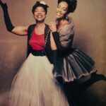 Jody Watley Instagram - ❤️❤️ Rest In Peace to my Mom, Ms. Rose 🌹Watley. I miss my Mom so much 😔💔💔💔💔 she brought me in this world.. my best friend in life as I grew up - we weathered every storm, my forever Shero, always in my shattered heart ♥️. 1 of my favorite pictures of my Mom 🕊️and me back in 1988, framed photo. I was doing a publicity photo session still promoting my solo debut. I was like “Mom put this on!” giving her one of my tulle skirts and accessories for this polaroid she was so joyful and I didn’t tell her how to pose, she is the original 👑- including the #Chanel Camillia flower pinned on her hat, so chic and with the moment such a good sport -she already had her own small hoop earrings on and was tickled by the entire moment as you can see here. A fond memory 😊 Going through her belongings 😭 while in process of clearing her place is very emotional experience and range of emotions— happy memories and trinkets, cards full of love from my kids and me ..things she saved including my debut on cassette ❤️, poems from my kids “Why I Love My Grandma”…. ticket stubs, memorabilia from vacations and trips with my kids and I, school events..etc —- it’s also incredibly sad in this new reality her physical presence is no longer here - but going through the items and memories left behind- she will always be with me and with Lauren, Arie — that makes me smile in the midst of our 💔 😔since she was called home on the 4th of July 🎆🎇 🙏🏾✨ #jodywatley #love #fashion #style #jodywatleystyle #photography #photooftheday #happy #tbt #ilovemymom 🌹 #nationaldaughterday