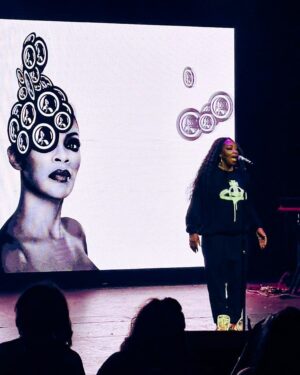Jody Watley Instagram - I continue to receive these fab fan captures from Saturday night. 📸 by Jeff Hall
Jody Watley. A Saturday Night Experience. Live & Up Close Theater at Sycuan Resort & Casino 
4.27 24
Wattage ✨ #JodyWatley #concert :: LED visuals / design by @rheray :: Original Photography @mikeruizone1 #viviennewestwood