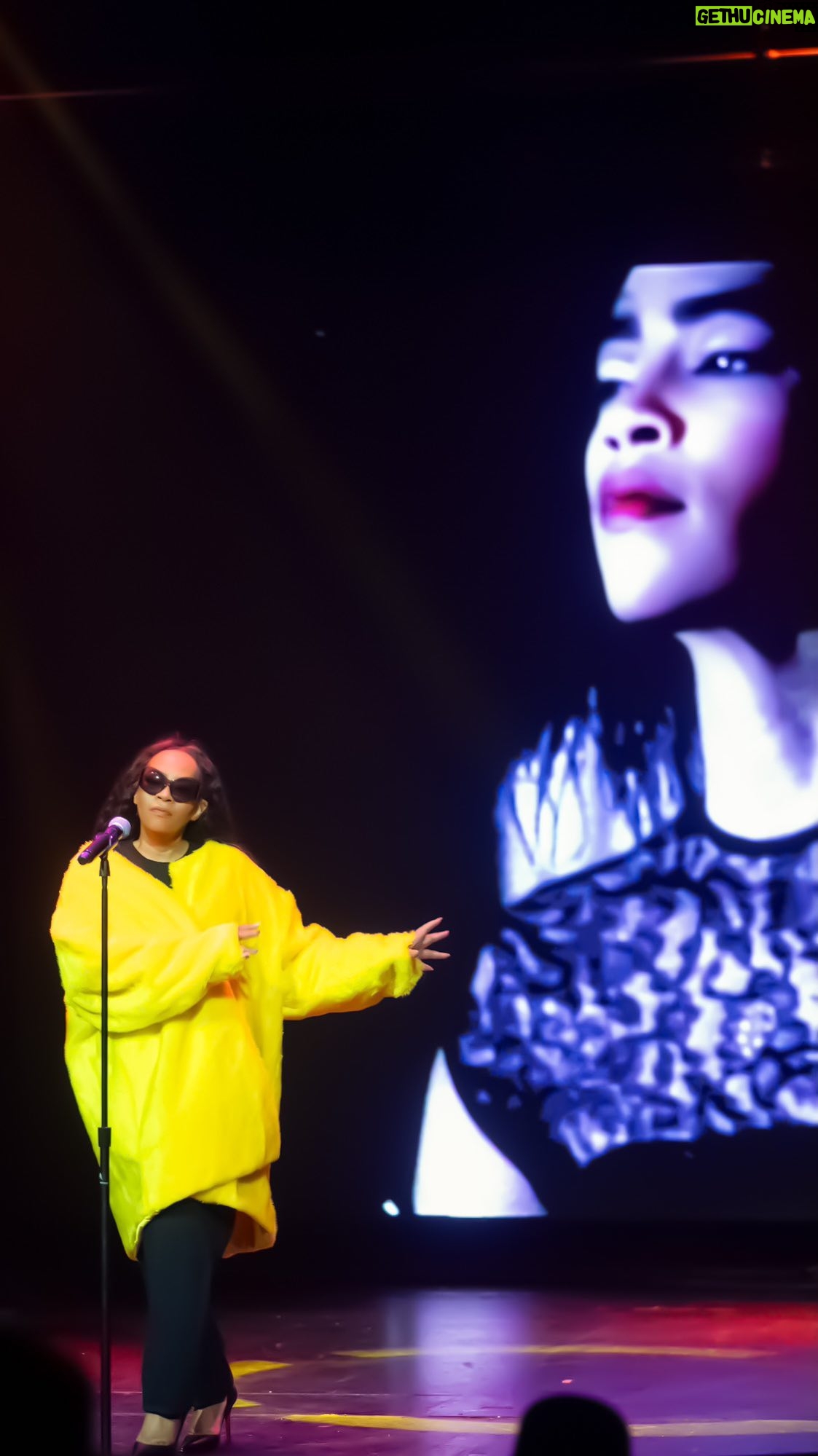 Jody Watley - 3 Likes - About last night. 4.27.24 - a Saturday night experience celebration including ‘Larger Than Life’ 35 -Real Love @sycuan_casinoresort Live & Up Close Theater. Much love to @supawomnsupafly who turned up and out in one of my iconic looks from the LFANL video 😍 and rose to the occasion when I pulled her onstage for an impromptu moment! Wattage ✨ #jodywatley #livemusic #rnb #popmusic #dancemusic #concerts #saturdaynight #reallove #everlasting #stillathrill #lookingforanewlove :: LED Visuals by @rheray additional visual mix by Environtology :: Orb Fit & sneakers by @viviennewestwood
