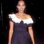 Jody Watley Instagram - 🔥🔥🔥🔥📸 Loved this vintage dress and this was a fabulous birthday party for legendary photographer Herb Ritts who had photographed me for GAP celebrity ad campaign at the time. This page has the best range of archive photos ➡️ Reposting from @flyandfamousblackgirls • Jody Watley & Beverly Johnson photographed by Ron Galellas at Birthday Party of Herb Ritts at Converted Warehouse in Culver City, California (August 1991). Swipe left. #jodywatley (I posted a solo post for Iman at this same birthday party.)