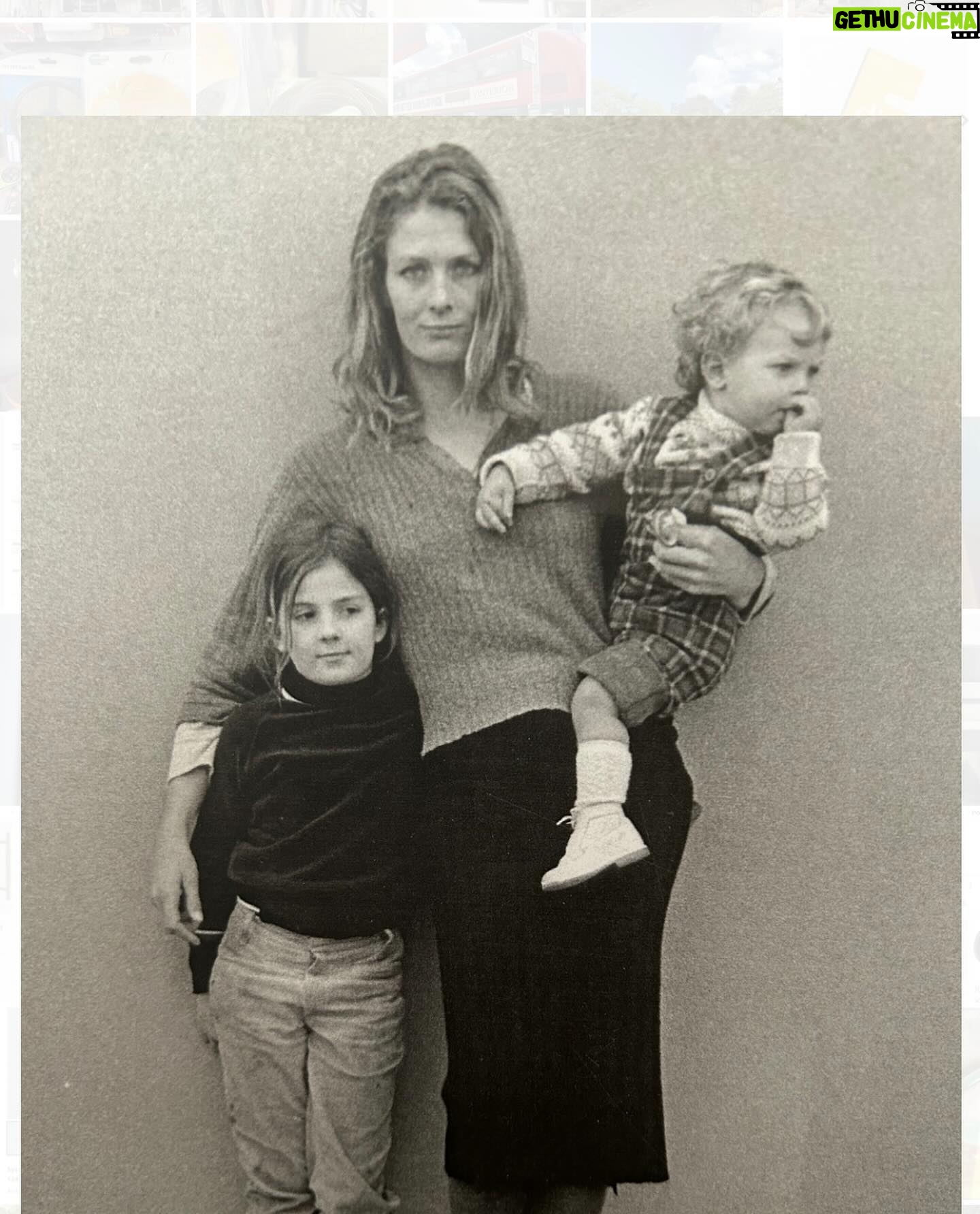 Joely Richardson - 14.4K Likes - Tasha, Ma, Carlito and little scowley face ( me). I love these photos of my ma, she looks so content naughty sensual- standing profoundly in her womanhood . She was making a film ‘La Vacanza’ ( The Holiday) in Italy - her co star Franco Nero was also her partner( and father of their boy) . I had no idea my insta would bizarrely evolve into a photo album - past present and journeys in between , but I suppose that’s actually what we all are . Like all creative endeavours it takes YOU on a journey . It’s probably the closest I ll get to putting it on paper/screen. Franco and mum still call each other most days. They met as Guinevere and Lancelot in the film ‘Camelot’ . All in all, quite a long Vacanza x #holiday#family #italy