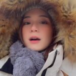 Joey Leong Instagram - the world has its beauty we gotta go out and see ♡ #joeyleongtravels #joeyleonginchengdu #開車離成都2小時 #雪山 #雪山山頂